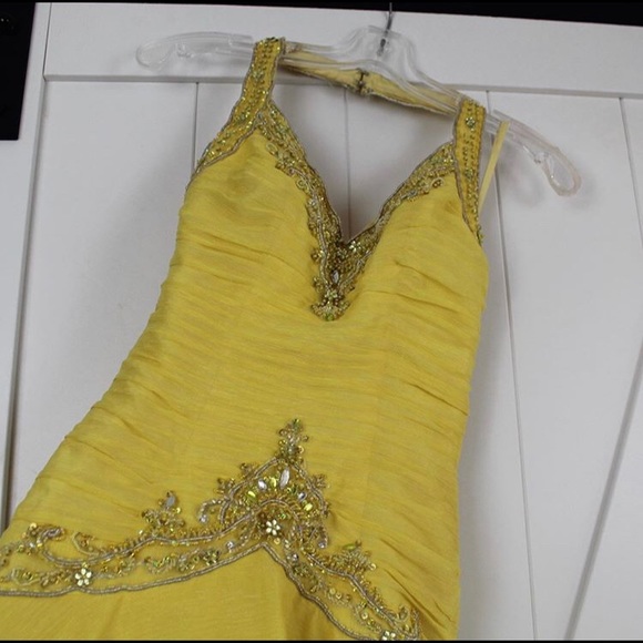Yellow Prom Dress 💛 - Picture 2 of 6